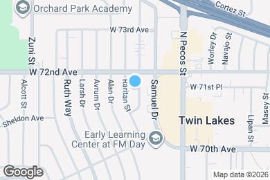 Map image of the property - 7141 Quivas