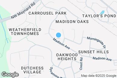 Map image of the property - 804 Madison Ave