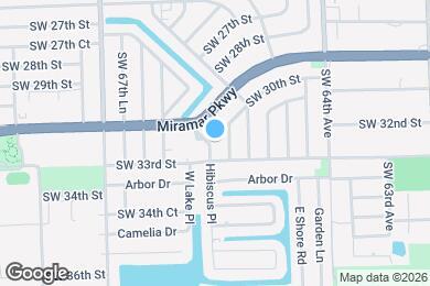 Map image of the property - 3231 SW 67th Ave