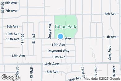 Map image of the property - 5966 11th Ave