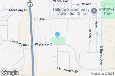 Map image of the property - Warlow Drive