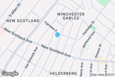 Map image of the property - 15 W Erie St