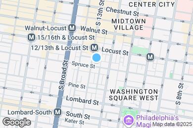 Map image of the property - 1227 Spruce St