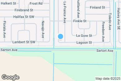 Map image of the property - 3399 Lakeland Ave