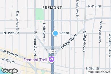 Map image of the property - Eclipse Fremont Apartments