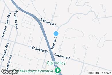 Map image of the property - 1220 Rancho Dr