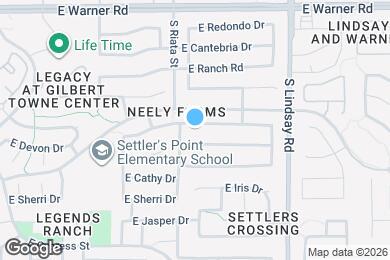 Map image of the property - 605 E Devon Dr