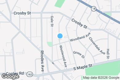 Map image of the property - 177 Westwood Ave