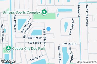 Map image of the property - 11561 SW 51st St