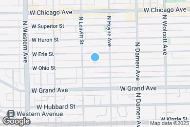 Map image of the property - 2132 W Ohio St