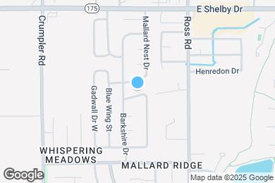 Map image of the property - 6610 Waders Ridge Dr