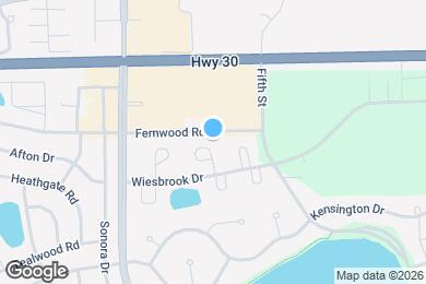 Map image of the property - 211 Oxford Ct