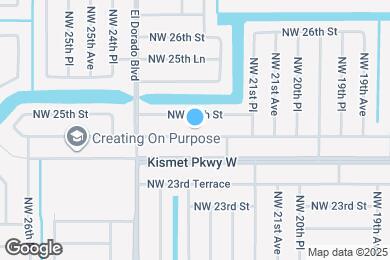 Map image of the property - 2221 NW 24th Ter