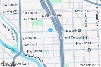 Map image of the property - 418 NW 8th St
