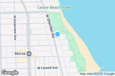 Map image of the property - 7025 N Sheridan Rd