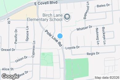 Map image of the property - 1304 Pole Line Rd