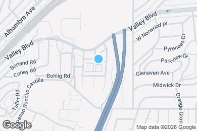 Map image of the property - 2321 Highbury Ave