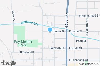 Map image of the property - 222 W Union St