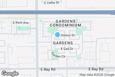 Map image of the property - 4134 E Baylor Ln