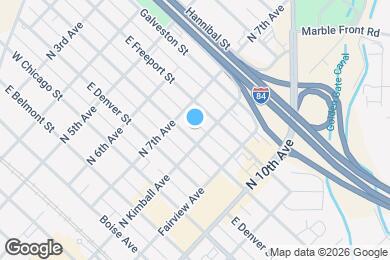 Map image of the property - 717 E Elgin St