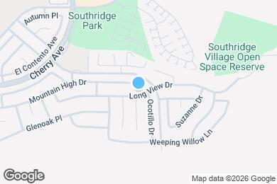 Map image of the property - 14772 Long View Dr