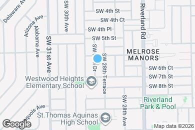 Map image of the property - 630 SW 28th Dr