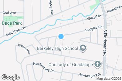 Map image of the property - 807 Thomas Ave