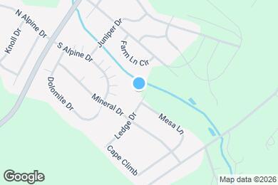 Map image of the property - 1159 Ledge Dr