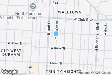 Map image of the property - 1017 Clarendon St