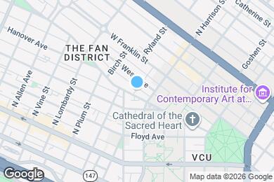 Map image of the property - 1016 Park Ave