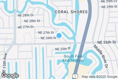 Map image of the property - 2016 NE 26th Dr