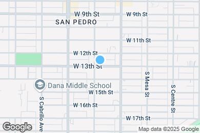 Map image of the property - 579 W. 13th St