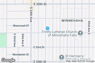 Map image of the property - 5151 36th Ave S