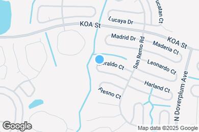 Map image of the property - 641 Heraldo Ct