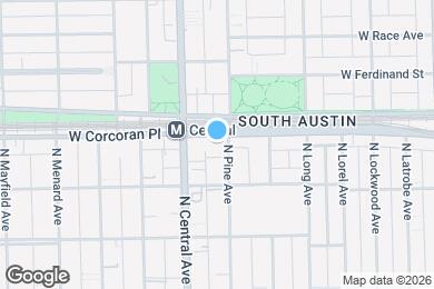 Map image of the property - 330 N Pine Ave Chicago, IL 60644