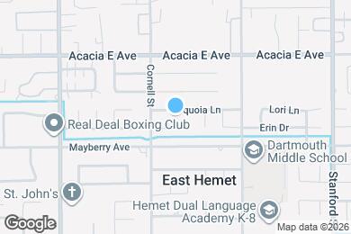 Map image of the property - 41315 Sequoia Ln