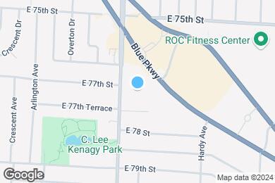 Map image of the property - Raytown Village Apartments