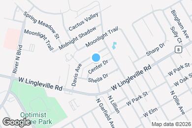 Map image of the property - 1413 Center Dr