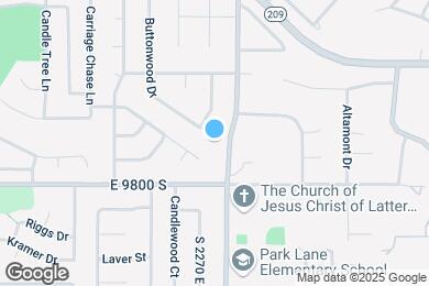 Map image of the property - 9722 Buttonwood Cir
