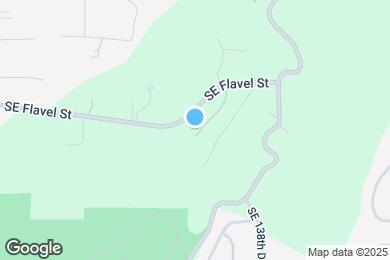Map image of the property - 13140 SE Flavel St