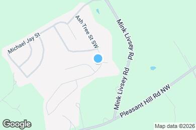 Map image of the property - Room in House on Ash Tree St SW