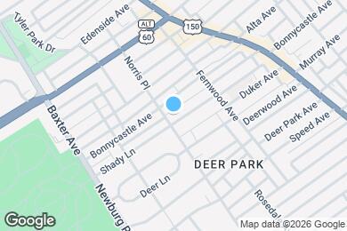 Map image of the property - 1805 Shady Ln