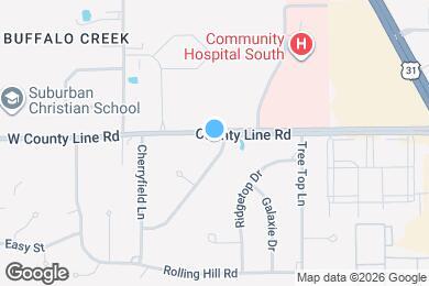 Map image of the property - 1290 Tanglewood Dr