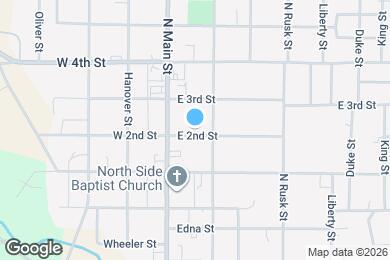 Map image of the property - 113 E 2nd St