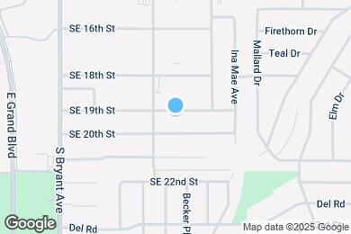 Map image of the property - 3216 SE 19th St