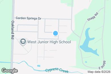 Map image of the property - 155 Hidden Meadows Ln