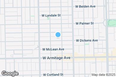 Map image of the property - 3510 W Dickens Ave