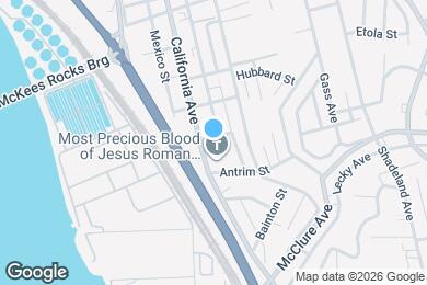 Map image of the property - 1625 Rankin Ave