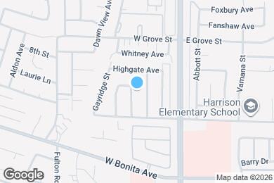 Map image of the property - 2958 Gramercy St