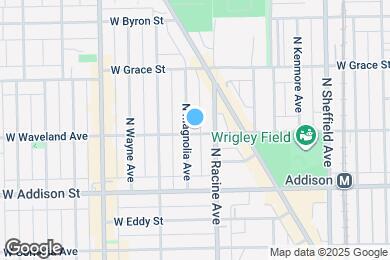 Map image of the property - 1210 W Waveland Ave